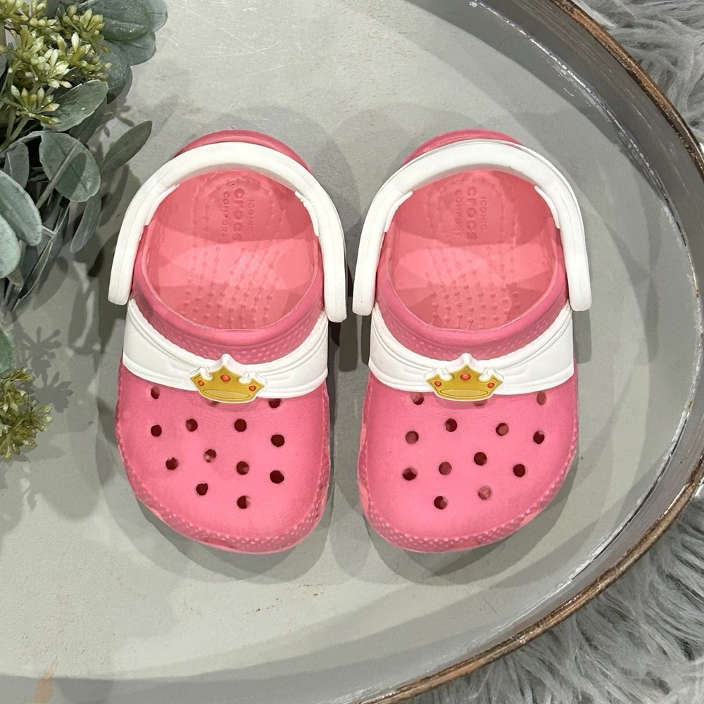 Disney Pink Princess Clog Crocs for Kids - Picture 4 of 5